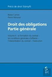 Droit Des Obligations ¿ Partie Générale