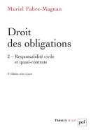 Droit Des Obligations T.2 ; Responsabilité Civile Et Quasi-Contrats (5e Édition)