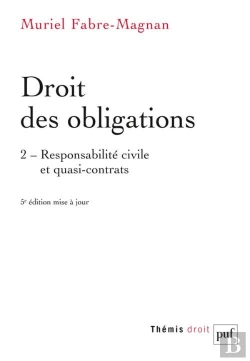 Bertrand.pt - Droit Des Obligations T.2 ; Responsabilité Civile Et Quasi-Contrats (5e Édition)