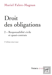 Droit Des Obligations. Tome 2 - Responsabilite Civile Et Quasi-Contrats