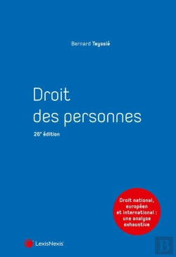 Bertrand.pt - Droit Des Personnes (26e Édition)