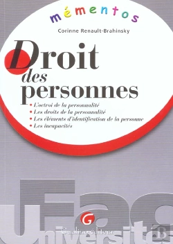 Bertrand.pt - Droit Des Personnes ; 2e Edition