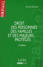 Droit Des Personnes, Des Familles Et Des