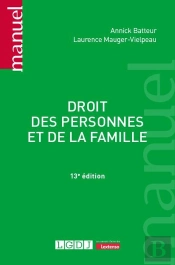 Droit Des Personnes Et De La Famille (13e Édition)