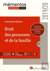 Droit Des Personnes Et De La Famille - 18eme Edition - Integre Les Dispositions De La Loi Du 23mars