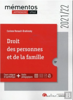 Bertrand.pt - Droit Des Personnes Et De La Famille, 20eme Ed