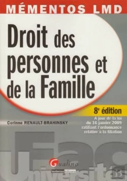 Bertrand.pt - Droit Des Personnes Et De La Famille (8e Édition)