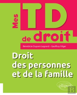 Bertrand.pt - Droit Des Personnes Et De La Famille