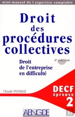 Bertrand.pt - Droit Des Procedures Collectives, Decf Epreuve 2