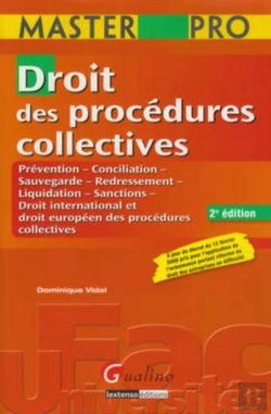 Bertrand.pt - Droit Des Procédures Collectives ; Master Pro (2e Édition)