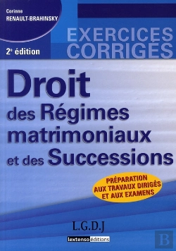 Bertrand.pt - Droit Des Régimes Matrimoniaux Et Des Successions
