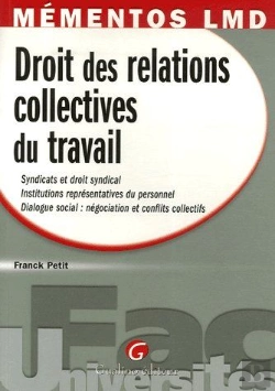 Bertrand.pt - Droit Des Relations Collectives Du Travail