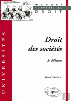Bertrand.pt - Droit Des Sociétés (3ème Édition)
