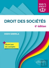 Droit Des Sociétés (6e Édition)
