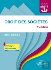 Droit Des Sociétés (7e Édition)