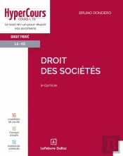 Droit Des Sociétés (9e Édition)