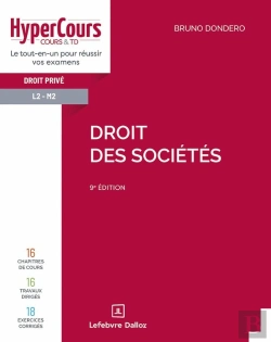 Bertrand.pt - Droit Des Sociétés (9e Édition)
