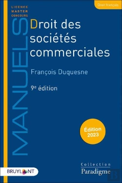 Bertrand.pt - Droit Des Societes Commerciales