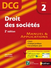 Droit Des Sociétés ; Épreuve 2 ; Dcg ; Manuel Et Applications ; Livre De L'Élève (2e Édition); 13