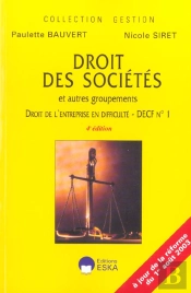 Droit Des Societes Et Autres Groupements ; Droit De L'Entreprise En Difficulte, Decf N.1