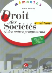 Droit Des Societes Et Des Autres Groupements