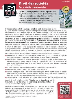 Bertrand.pt - Droit Des Sociétés ; Les Sociétés Commerciales (2e Édition)