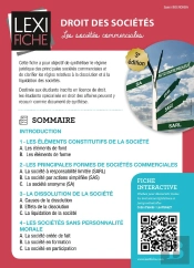 Droit Des Societes