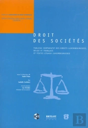 Droit Des Societes ; Tableau Comparatif Des Droits Luxembourgeois Belge Et Francais