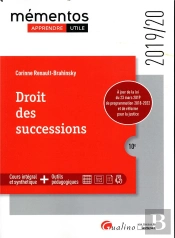 Droit Des Successions - 10eme Edition - 2019