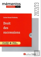 Droit Des Successions, 13eme Edition - Une Presentation Des Principes Organisant L Ouverture De La S