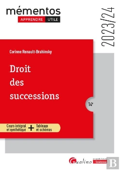Bertrand.pt - Droit Des Successions, 14eme Edition - Une Presentation Des Principes Organisant Le Droit Des Succes