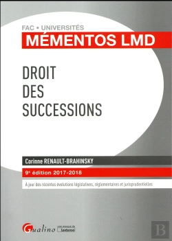 Bertrand.pt - Droit Des Successions 9eme Edition