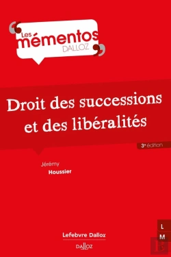 Bertrand.pt - Droit Des Successions Et Des Libéralités (3e Édition)