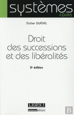 Bertrand.pt - Droit Des Successions Et Libéralités (3e Édition)