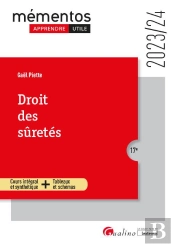 Droit Des Suretes, 17eme Edition - Cours Integral Et Synthetique