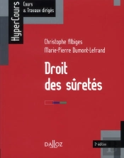 Droit Des Sûretés (3e Édition)