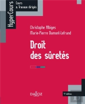 Droit Des Sûretés (4e Édition)