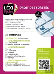 Droit Des Suretes