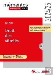 Droit Des Suretes - Cours Integral Et Synthetique + Tableaux Et Schemas