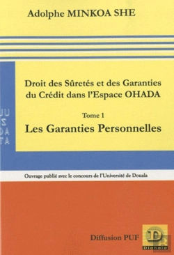 Bertrand.pt - Droit Des Sûretés Et Des Garanties Du Crédit Dans L'Espace Ohada T.1 ; Les Garanties Personnelles