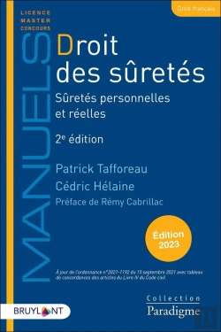 Bertrand.pt - Droit Des Suretes : Suretés Personnelles Et Réelles (Édition 2023)