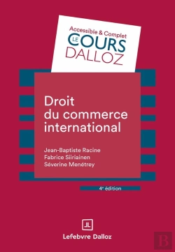 Bertrand.pt - Droit Du Commerce International (4e Édition)