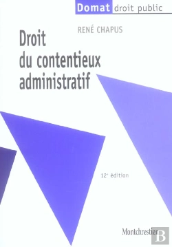 Bertrand.pt - Droit Du Contentieux Administratif (12e Edition)