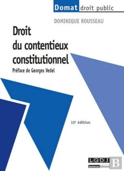 Bertrand.pt - Droit Du Contentieux Constitutionnel, 10eme Edition