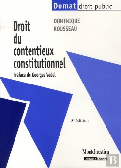 Bertrand.pt - Droit Du Contentieux Constitutionnel (8e Édition)