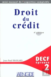 Droit Du Credit, Decf Epreuve 2