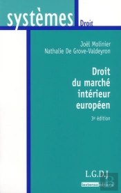 Droit Du Marche Interieur Europeen,3eme