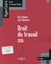 Droit Du Travail 2016 - 10e Ed.