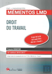 Droit Du Travail 2016, 12eme Edition