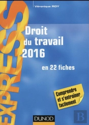 Droit Du Travail 2016 - 20e Ed. - En 22 Fiches
